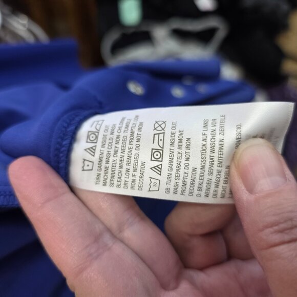 Susan Graver Royal Blue Everyday Knit Cardigan Sweater Women's Size Small - Picture 12 of 12